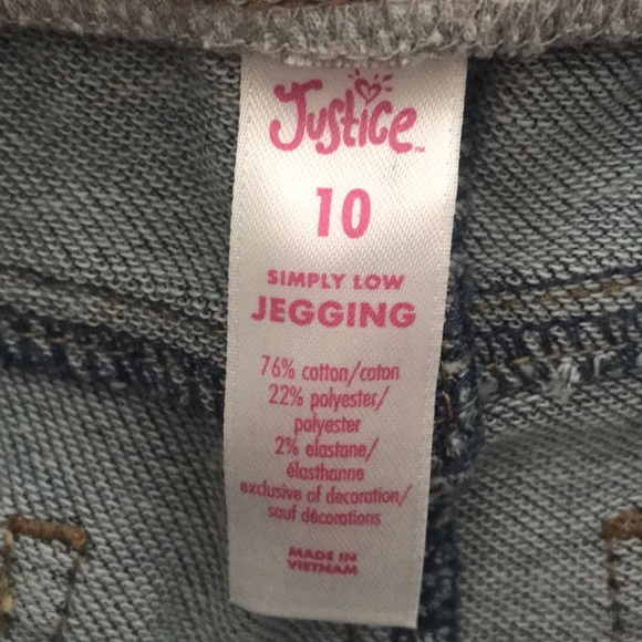 Justice simply low jegging - Picture 3 of 4
